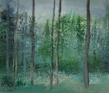 Blues of the Evergreens (SOLD)